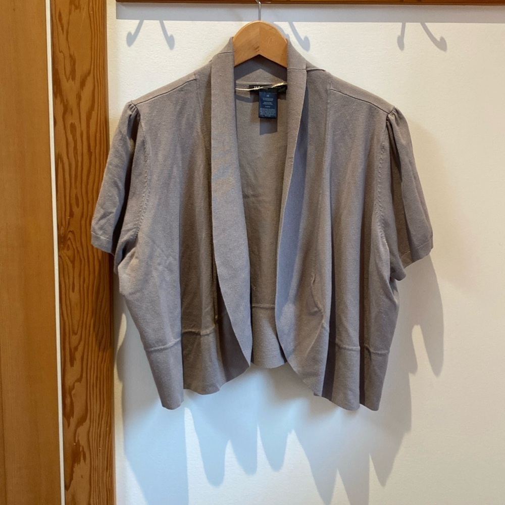 INC International Cropped Cardi